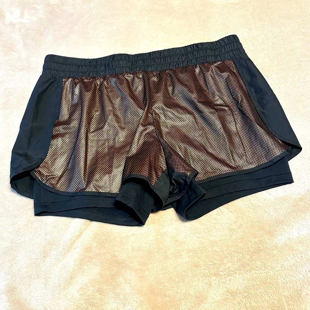 Fabletics Demi Lovato running shorts
